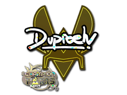 Sticker | dupreeh (Glitter, Champion) | Paris 2023