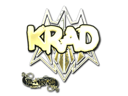Sticker | Krad (Gold) | Paris 2023