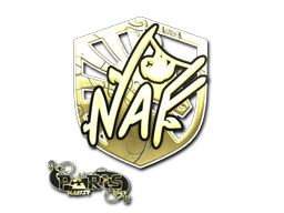 Sticker | NAF (Gold) | Paris 2023