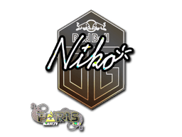 Sticker | niko (Glitter)  | Paris 2023