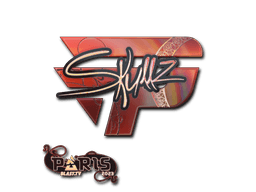 Sticker | skullz (Holo) | Paris 2023