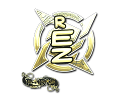 Sticker | REZ (Gold) | Paris 2023