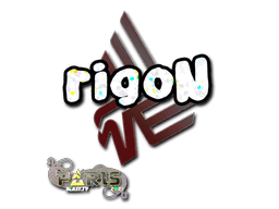 Sticker | rigoN (Glitter) | Paris 2023