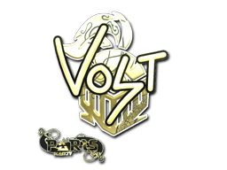 Sticker | volt (Gold) | Paris 2023