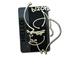 Sticker | Hello PP-Bizon (Gold)