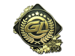 Sticker | GamerLegion (Gold) | Rio 2022