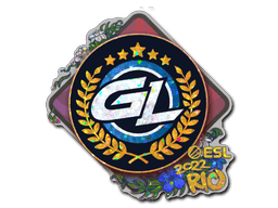 Sticker | GamerLegion (Glitter) | Rio 2022