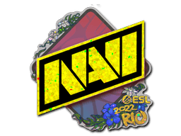 Sticker | Natus Vincere (Glitter) | Rio 2022