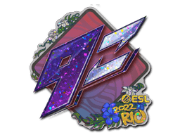 Sticker | 9z Team (Glitter) | Rio 2022