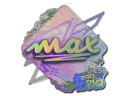 Sticker | max (Holo) | Rio 2022