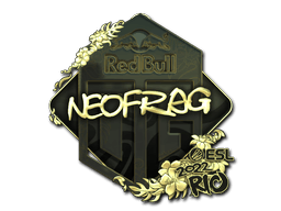 Sticker | NEOFRAG (Gold) | Rio 2022