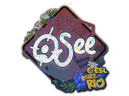 Sticker | oSee (Glitter) | Rio 2022