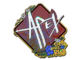 Sticker | apEX (Glitter) | Rio 2022