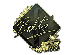 Sticker | boltz (Gold) | Rio 2022