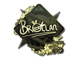 Sticker | Brollan (Gold) | Rio 2022