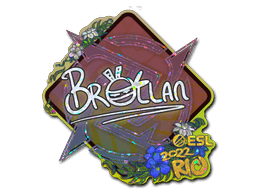 Sticker | Brollan (Glitter) | Rio 2022