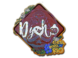 Sticker | Dycha (Glitter) | Rio 2022