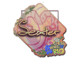 Sticker | dexter (Holo) | Rio 2022