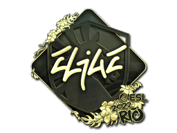 Sticker | EliGE (Gold) | Rio 2022