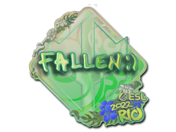 Sticker | FalleN (Holo) | Rio 2022