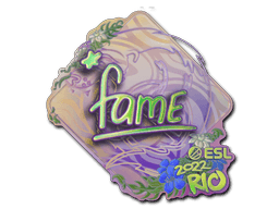 Sticker | fame (Holo) | Rio 2022