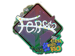Sticker | fer (Glitter) | Rio 2022