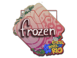 Sticker | frozen | Rio 2022