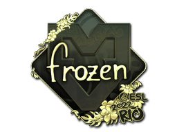 Sticker | frozen (Gold) | Rio 2022