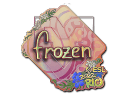 Sticker | frozen (Holo) | Rio 2022