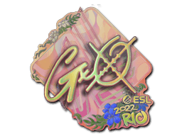 Sticker | gxx- (Holo) | Rio 2022