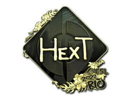 Sticker | HexT (Gold) | Rio 2022