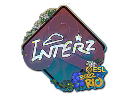 Sticker | interz (Glitter) | Rio 2022