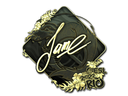 Sticker | Jame (Gold) | Rio 2022