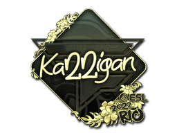 Sticker | karrigan (Gold) | Rio 2022