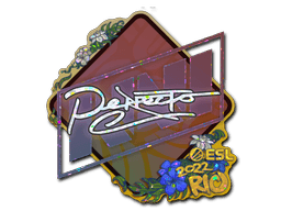 Sticker | Perfecto (Glitter) | Rio 2022