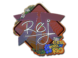 Sticker | roeJ (Glitter) | Rio 2022