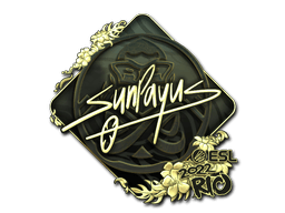 Sticker | SunPayus (Gold) | Rio 2022