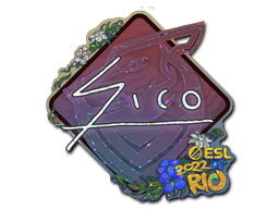 Sticker | Sico (Glitter) | Rio 2022