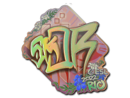 Sticker | sk0R (Holo) | Rio 2022