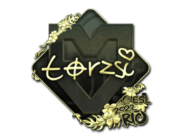 Sticker | torzsi (Gold) | Rio 2022
