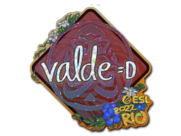 Sticker | v4lde (Glitter) | Rio 2022