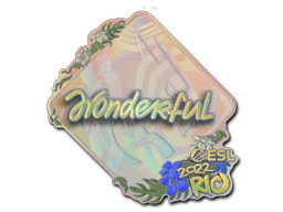 Sticker | w0nderful (Holo) | Rio 2022