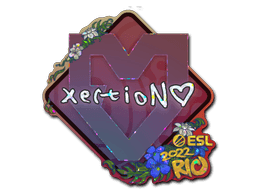 Sticker | xertioN (Glitter) | Rio 2022