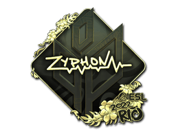 Sticker | Zyphon (Gold) | Rio 2022