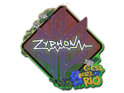 Sticker | Zyphon (Glitter) | Rio 2022