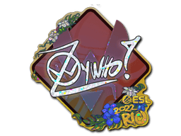 Sticker | ZywOo (Glitter) | Rio 2022