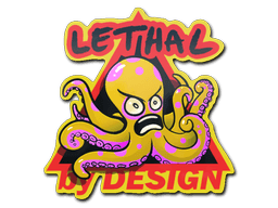 Sticker | Yellow Lethal