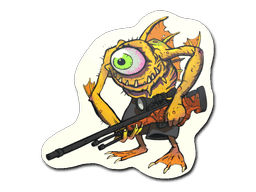 Sticker | Yellow Cyclawps