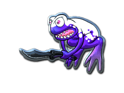 Sticker | Ultraviolet Poison Frog (Foil)