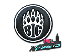 Sticker | BIG (Foil) | Stockholm 2021